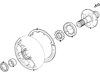 9C2Z-7A103-A Ford Pump Assembly - Oil Illustration 1 of 1