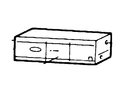 Mercury XF5Z18D806AB CD Player