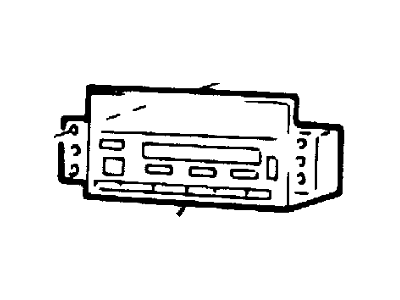 Mercury 1F5Z-18806-AA Receiver Assembly - Radio
