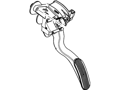 Mercury 9W7Z-9F836-A Pedal