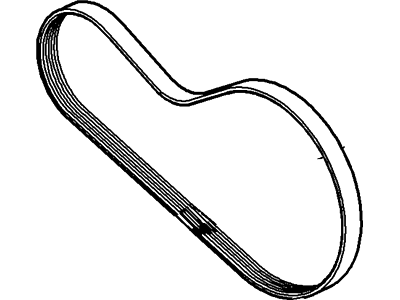7C3Z-8620-C Ford V-Belt Illustration 1 of 1