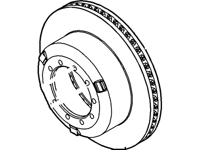Ford 6C3Z-2C026-BA Disc - Brake