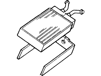 Lincoln F3LY-18476-A Heater Assembly - Less Radiator
