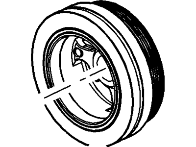 Ford BC3Z-6312-A Pulley - Crankshaft