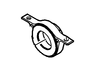 Ford BC3Z-4800-A Center Bearing BC3Z-4800-A Ford Center Bearing Illustration 1 of 1