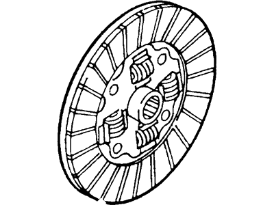 Mercury Clutch Disc - F7CZ-7550-BA