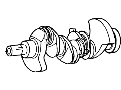 Mercury F1AZ-6303-ARM Crankshaft Assembly