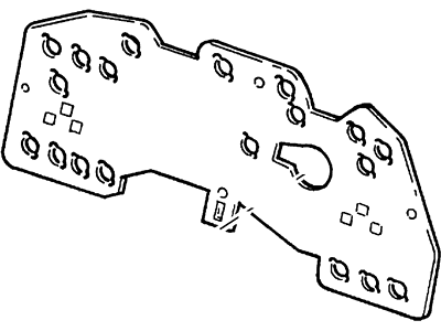 Mercury XS2Z10K843CA Printed Circuit Board