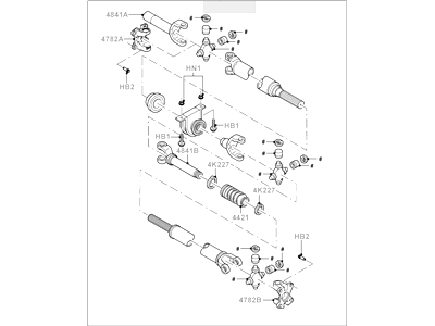 Ford F-150 Drive Shaft - AL3Z-4R602-RB