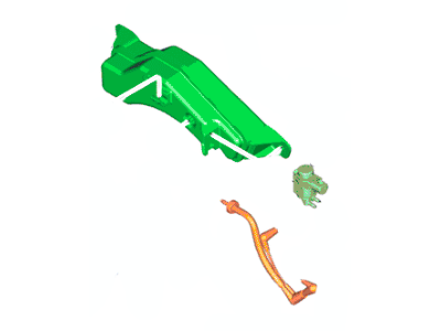 Ford FL3Z-7A784-A Tube - Vacuum FL3Z-7A784-A Ford Tube - Vacuum Illustration 1 of 1