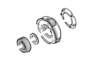 BL3Z-7A398-A Ford Planet Assembly - Forward Illustration 1 of 1