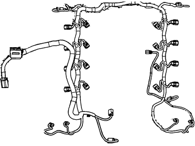Ford DU5Z-12A581-W Wire Assy