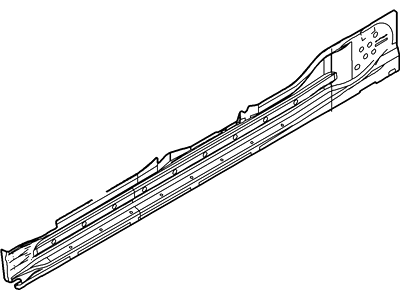 Ford 5F9Z-7410143-AA Reinforcement - Body Rocker Panel