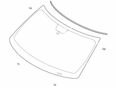 Ford GD9Z-13A565-A Reflector Assembly GD9Z-13A565-A Ford Reflector Assembly Illustration 1 of 1