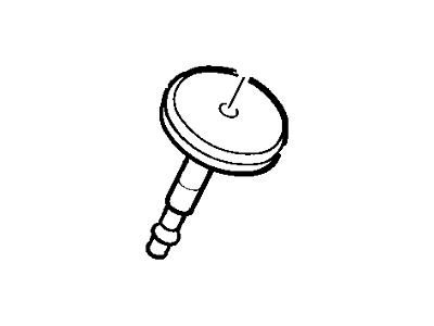 Ford F88Z-7H188-AA Piston And Rod - Overdrive Servo F88Z-7H188-AA Ford Piston And Rod - Overdrive Servo Illustration 1 of 1