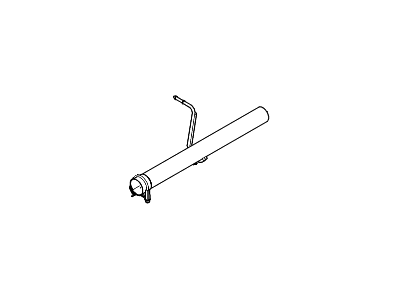 Ford 5U9Z-5A212-C Pipe - Exhaust - Front 5U9Z-5A212-C Ford Pipe - Exhaust - Front Illustration 1 of 1