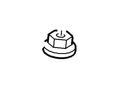 Mercury -N621945-S301 Nut - Hex.