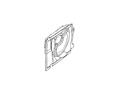 Mercury Topaz Cooling Fan Assembly - F23Z8C607D