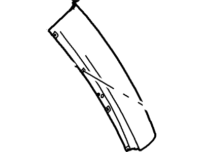 Ford 2L7Z-78291A08-AA Moulding, Passenger Side 2L7Z-78291A08-AA Ford Moulding, Passenger Side Illustration 1 of 1