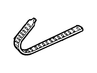 Mercury E9SZ-63602B46-A Belt And Buckle Assembly