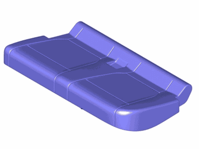 Ford JL3Z-1663805-MA Cover Assy - Rear Seat Cushion