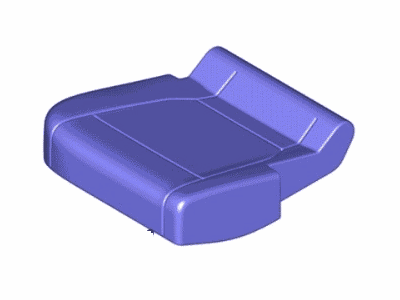 Ford KL3Z-1663804-DA Cover Assy - Rear Seat Cushion
