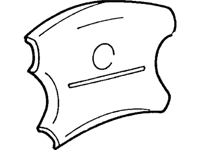 Ford F4XY-12043B13-A Inflator Module F4XY-12043B13-A Ford Inflator Module Illustration 1 of 1