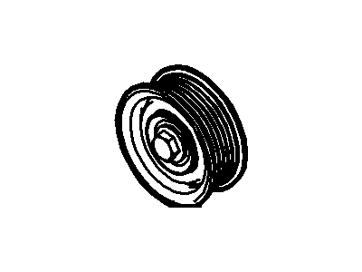 Mercury 6E5Z-6C348-AA Pulley