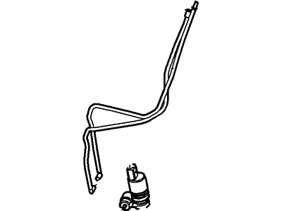 Ford 8L8Z-17664-A Motor And Pump Assy
