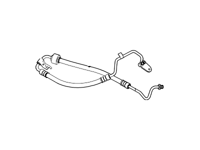 Ford BL3Z-3A719-B Hose Assembly BL3Z-3A719-B Ford Hose Assembly Illustration 1 of 1