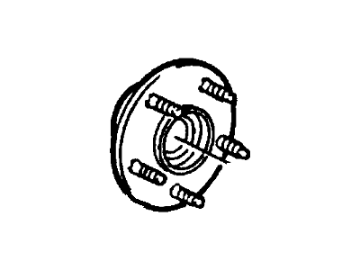 Mercury E9SZ-1104-A Hub Assembly
