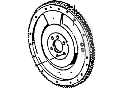 Ford F-250 Flywheel Ring Gear - E5TZ-6384-B