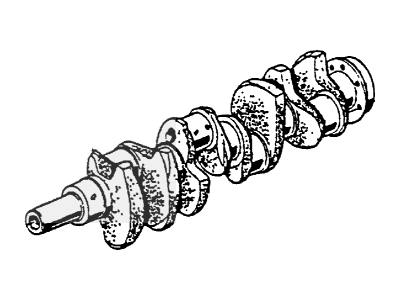 Ford F-350 Crankshaft - F4TZ-6V303-BARM