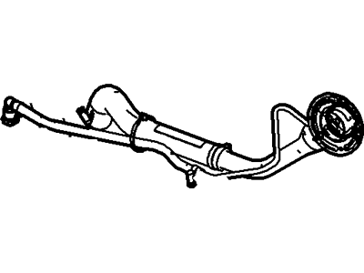 6L5Z-9034-AA Ford Pipe - Fuel Filler Illustration 1 of 1