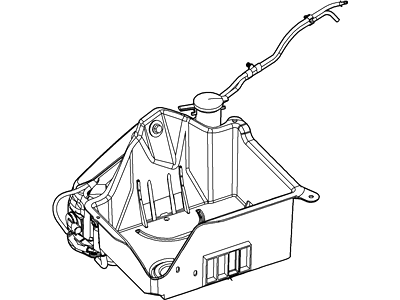 Ford 7L1Z-10732-A Tray Assembly - Battery 7L1Z-10732-A Ford Tray Assembly - Battery Illustration 1 of 1