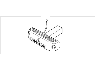 Lincoln Parking Assist Sensor - VAG1Z-15K859-A
