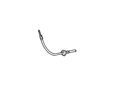 Mercury F6CZ-2853-AB Cable Assembly - Parking Brake