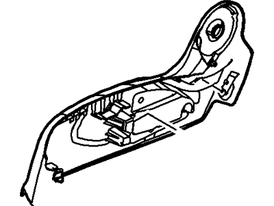 Ford BE8Z-5462187-AA Shield Assembly BE8Z-5462187-AA Ford Shield Assembly Illustration 1 of 1
