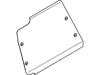 4G7Z-14A003-AA Ford Cover - Fuse Box Illustration 1 of 1