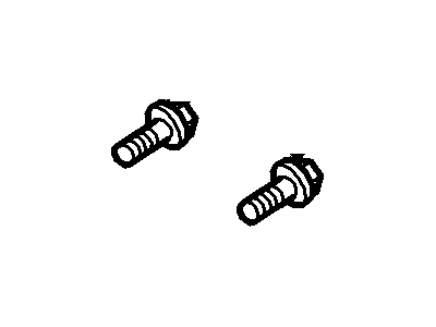 -W504042-S424 Ford Screw Illustration 1 of 1