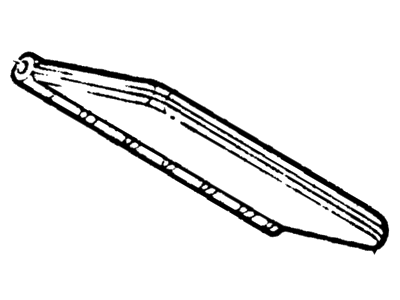 Ford E7TZ-19C802-A Duct Assembly - Heater Outlet