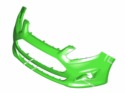 Ford DM5Z-17D957-ACP Bumper Assy - Front