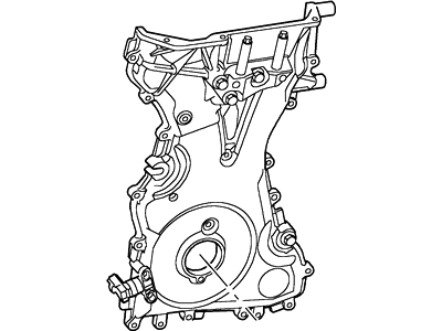 Mercury F3XY6019D Cover - Front Cylinder