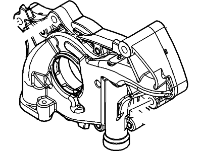 Ford 7T4Z-6600-BA Pump Assembly - Oil 7T4Z-6600-BA Ford Pump Assembly - Oil Illustration 1 of 1