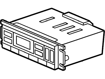 Mercury Grand Marquis HVAC Control Module - FOVY-19980-A