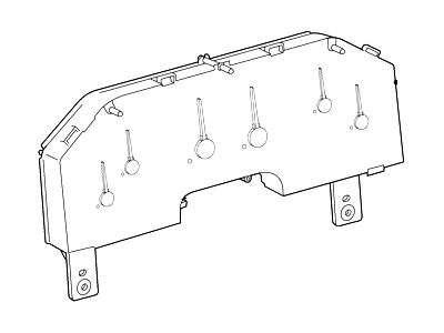 Mercury 4L2Z-10849-GB Instrument Cluster