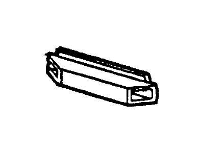 Mercury F6DZ17A919AA Reinforcement - Front