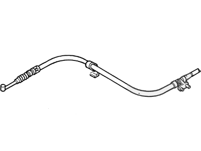 Mercury F4CZ2A635C Cable Assembly - Parking Brake