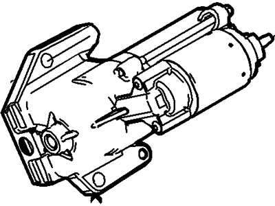 Mercury 6F9Z-11002-AA Starter Motor Assy