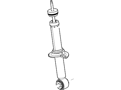 Ford AL1Z-18124-B Shock Absorber Assembly AL1Z-18124-B Ford Shock Absorber Assembly Illustration 1 of 1
